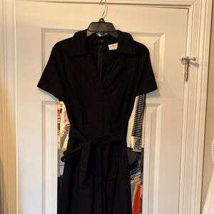 Anthropologie Black pantsuit